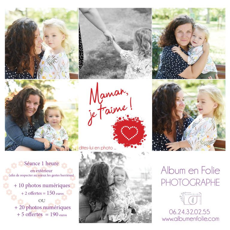 Box cadeau photo Fête des mères à Lyon