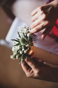 peigne fleuri mariage