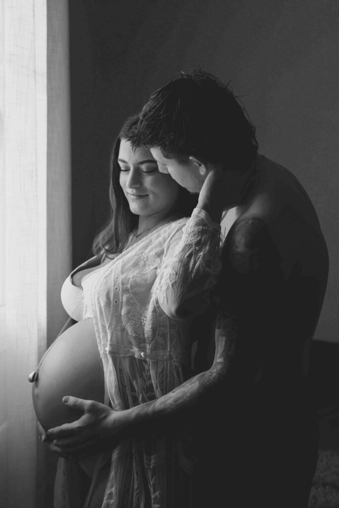 portrait de couple grossesse serezin du rhone
